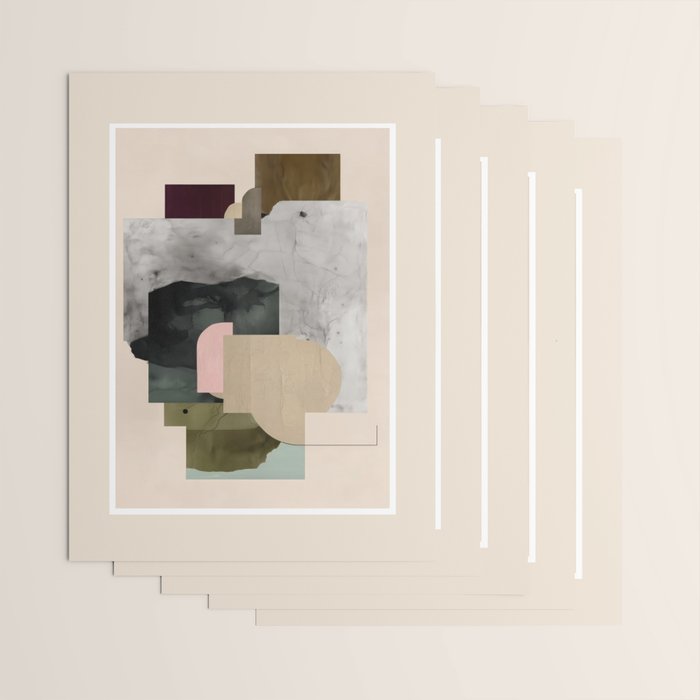 Soft Geometry III Wrapping Paper Gallery Image 3
