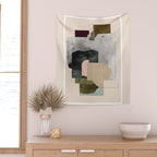 Soft Geometry III Wall Tapestry Gallery Image 2