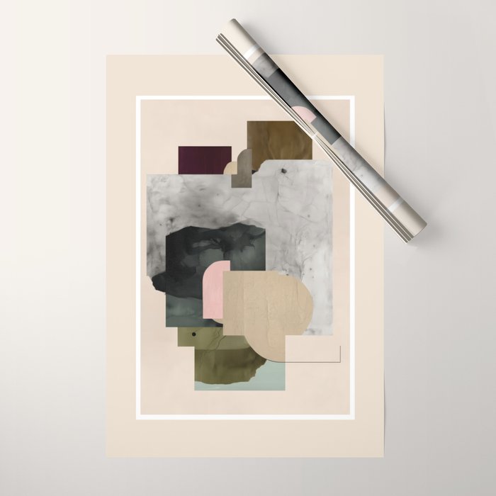 Soft Geometry III Wrapping Paper Gallery Image 1