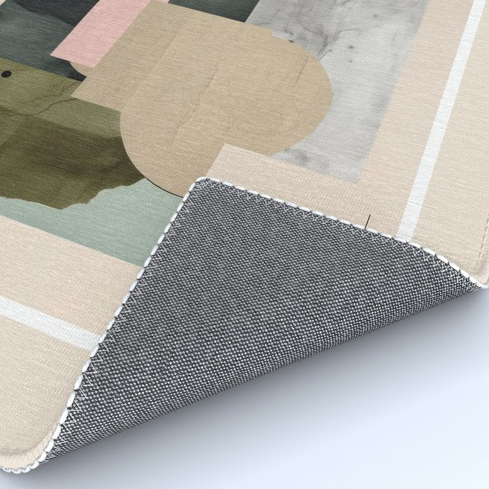 Soft Geometry III Rug Gallery Image 4