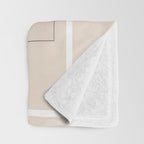 Soft Geometry III Throw Blanket Gallery Image 3
