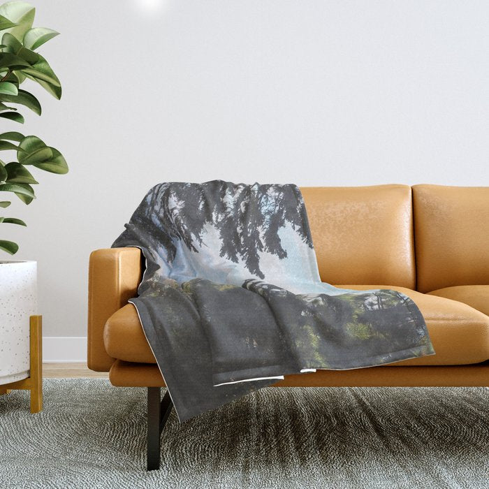 Mountain to Valley Throw Blanket Gallery Image 1