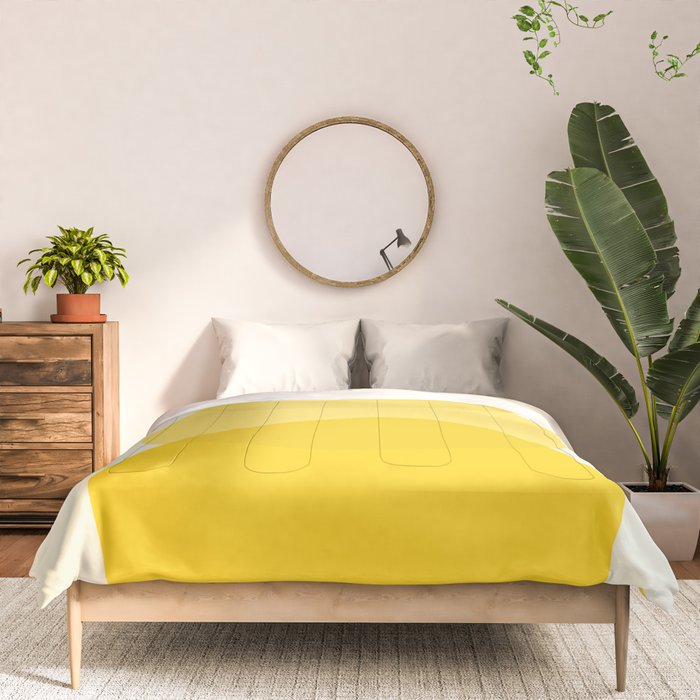 Golden Sunshine Circle Abstract Comforter Gallery Image 3