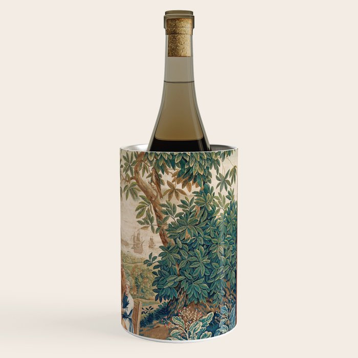 Verdure 18th Century French Tapestry Print Wine Chiller Gallery Image 3