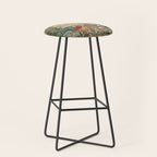 Verdure 18th Century French Tapestry Print Stool Gallery Image 1
