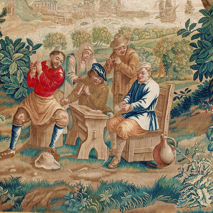Verdure 18th Century French Tapestry Print Coffee Mug Gallery Image 2