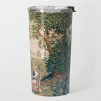 Verdure 18th Century French Tapestry Print Travel Mug Gallery Image 2
