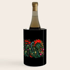 Dragon - Red, Black, Green Wine Chiller Gallery Image 3