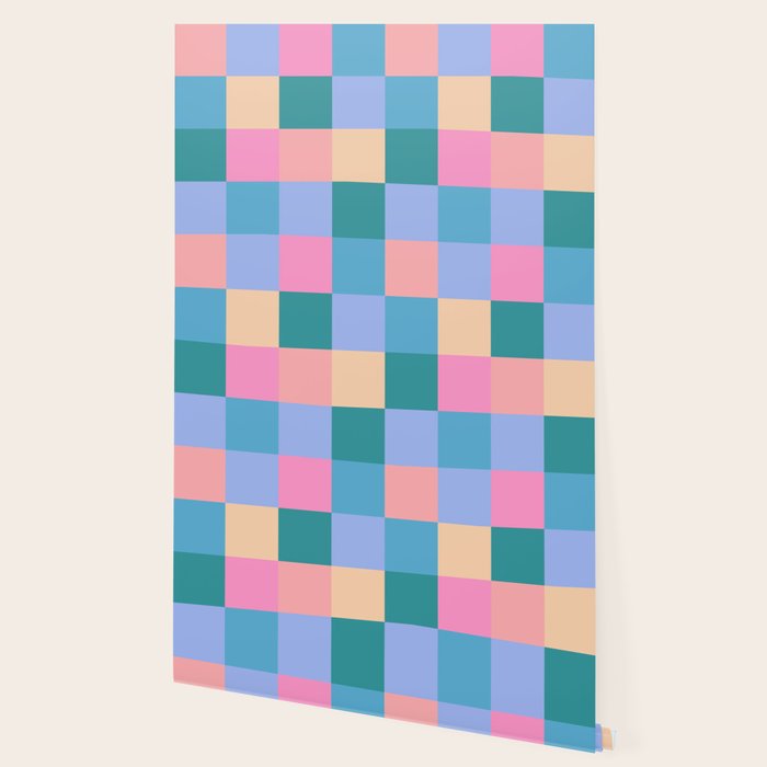 Bold Retro Checks Pattern - Large XXXI Wallpaper Gallery Image 2