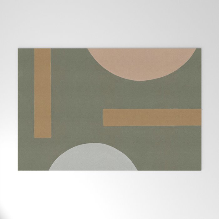 Geometric Shapes #2 Welcome Mat Gallery Image 1