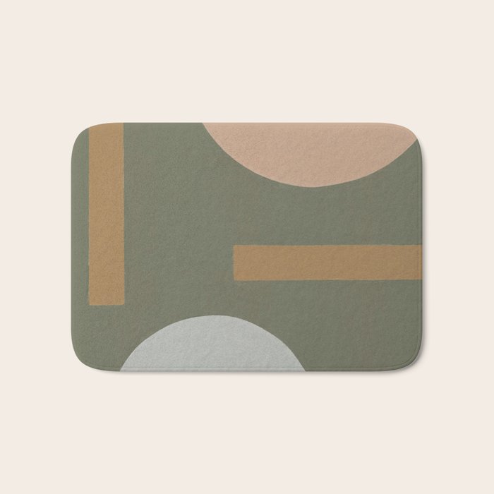 Geometric Shapes #2 Bath Mat Gallery Image 1