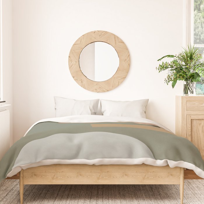 Geometric Shapes #2 Duvet Cover Gallery Image 3