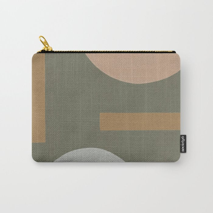 Geometric Shapes #2 Carry All Pouch Gallery Image 1