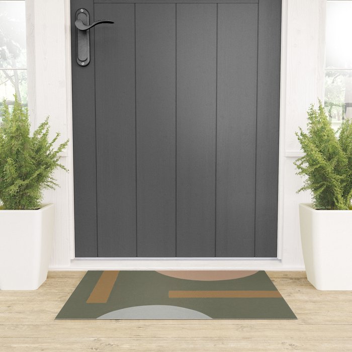 Geometric Shapes #2 Welcome Mat Gallery Image 3