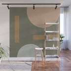 Geometric Shapes #2 Wall Mural Gallery Image 1
