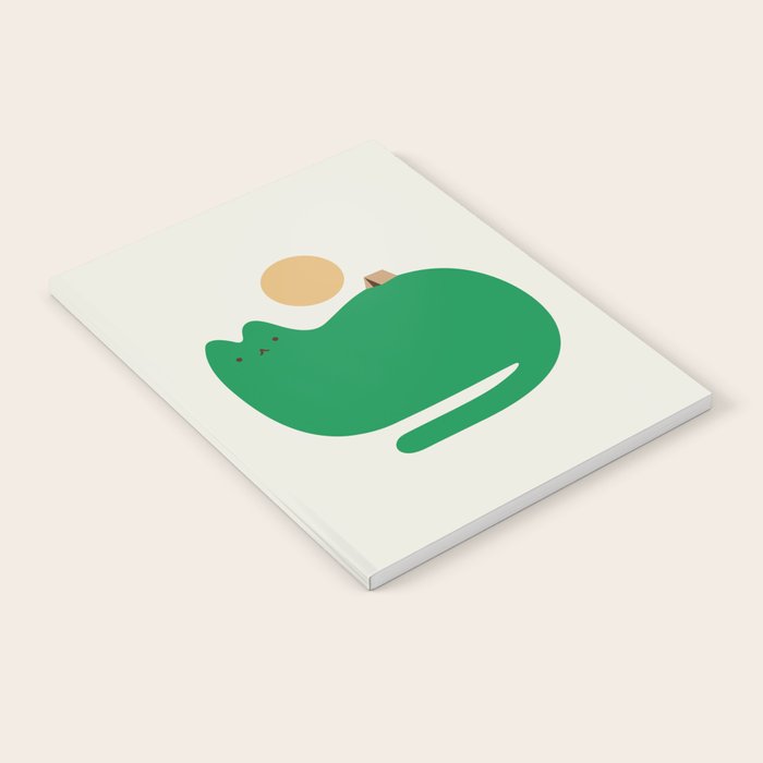 Cat Landscape 118A: Purrfect Campsite A Notebook Gallery Image 1