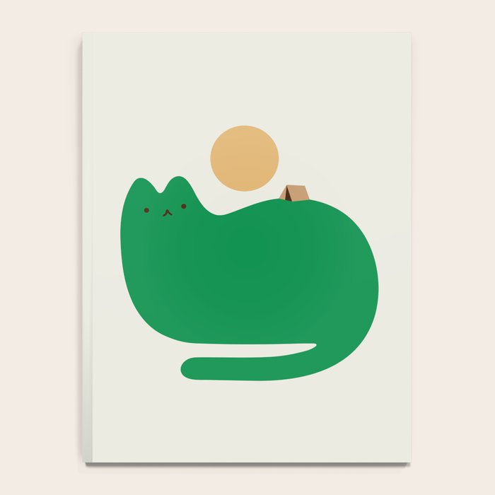 Cat Landscape 118A: Purrfect Campsite A Notebook Gallery Image 4