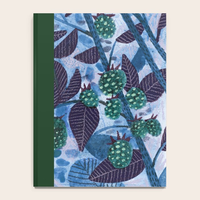 In Season in Blue Raspberry & Teal Notebook Gallery Image 4