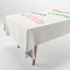 Happiness Comes From Within Tablecloth Gallery Image 1
