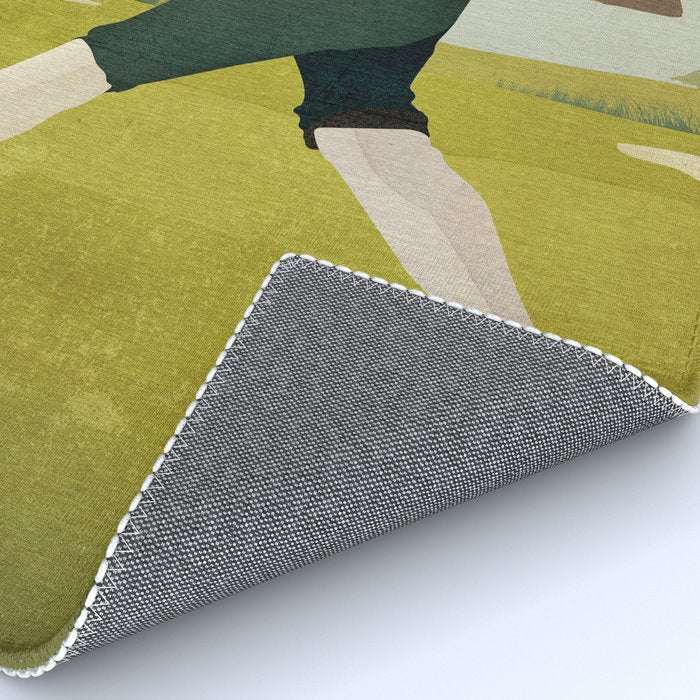 Golfer Vintage Golf Rug Gallery Image 4