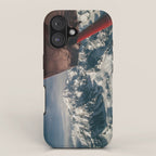 Flying Around Denali iPhone Case Gallery Image 1