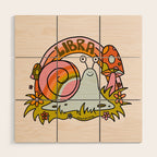 Libra Snail Wood Wall Art Gallery Image 1