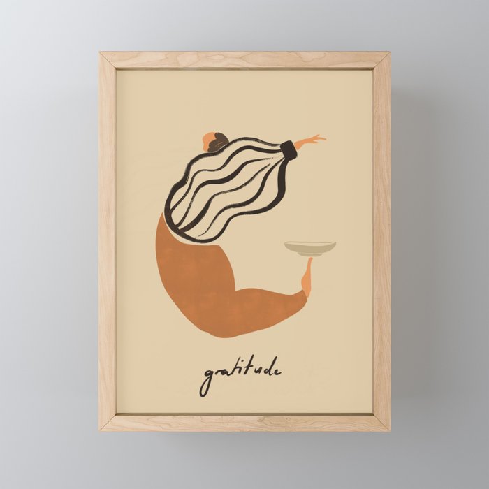 G for Gratitude  Mini Art Print Gallery Image 1