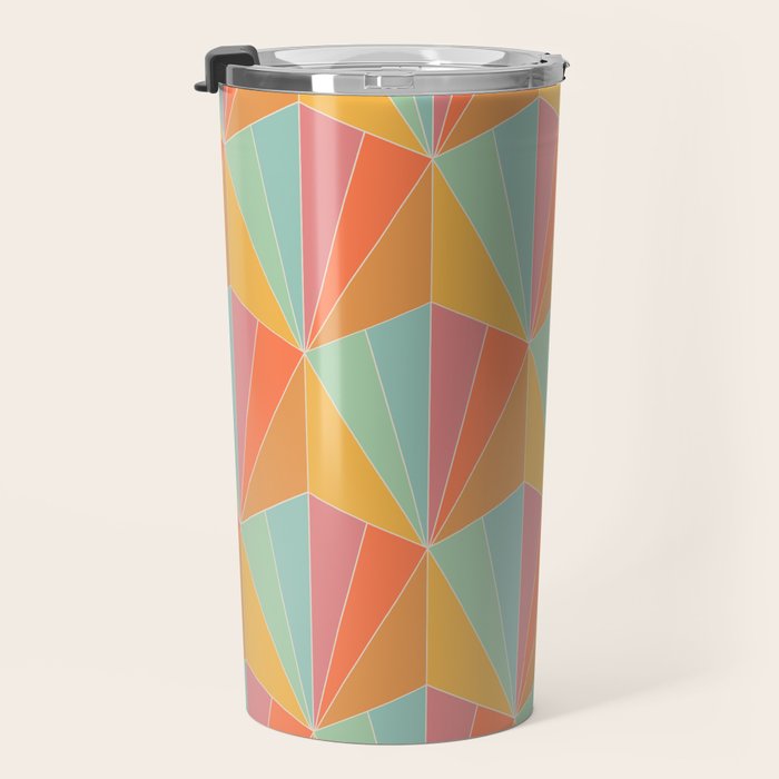 Gisela Color Block Pattern II Travel Mug Gallery Image 3