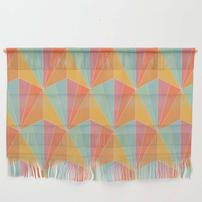 Gisela Color Block Pattern II Wall Hanging Gallery Image 1