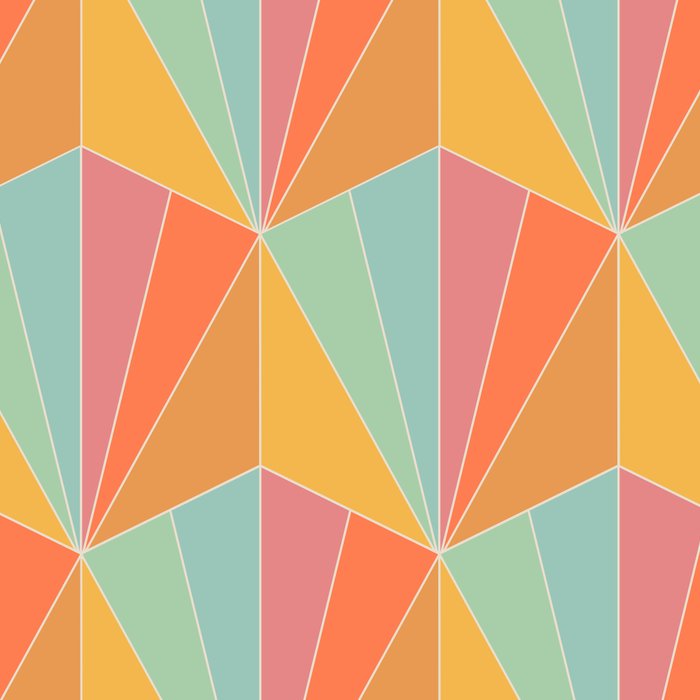 Gisela Color Block Pattern II Coffee Mug Gallery Image 2