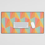 Gisela Color Block Pattern II Desk Mat Gallery Image 1