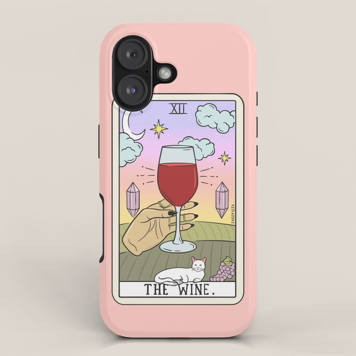 WINE READING (LIGHT) iPhone Case Gallery Image 1