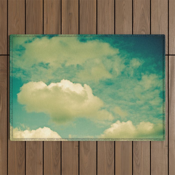 Cloud Study 1 Outdoor Rug Gallery Image 1