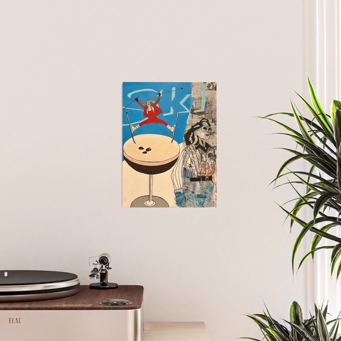 ski! painting Poster Gallery Image 2