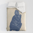 Blue Nude Duvet Cover Gallery Image 6