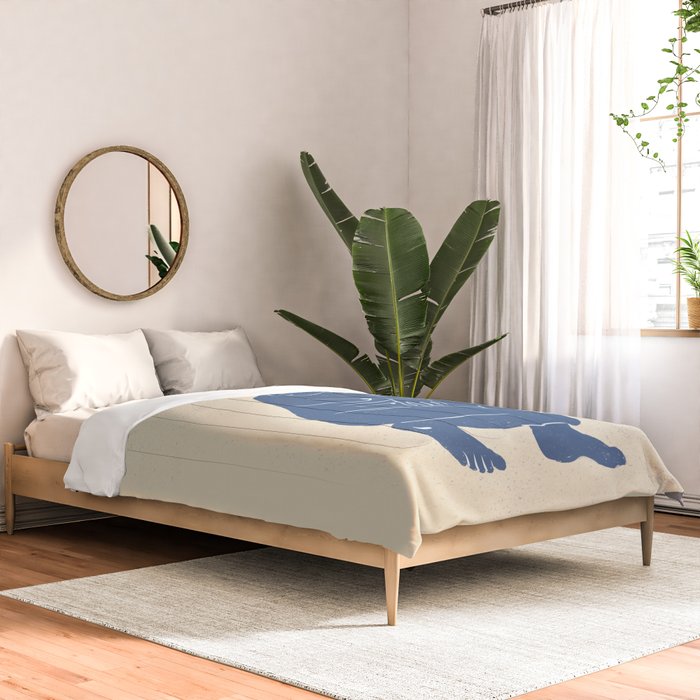 Blue Nude Comforter Gallery Image 2