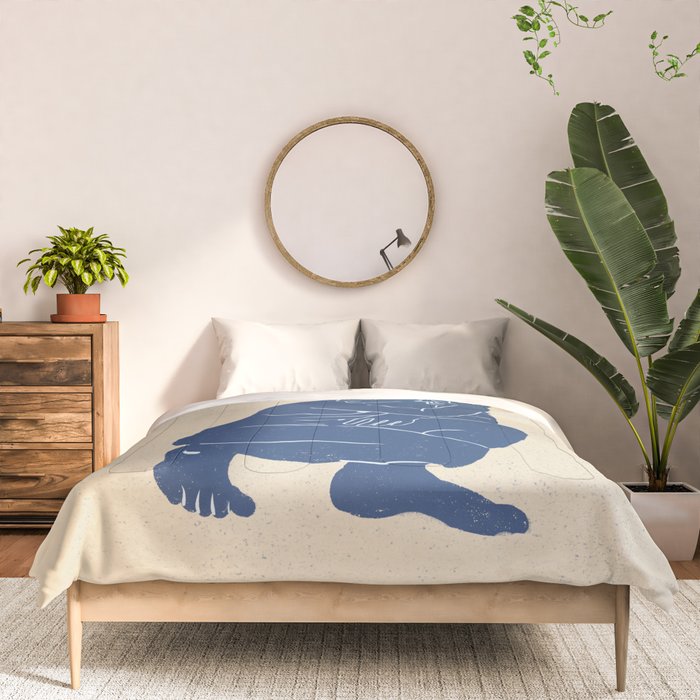 Blue Nude Comforter Gallery Image 3