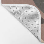 Abstract Art Minimal Plant 49a Bath Mat Gallery Image 2
