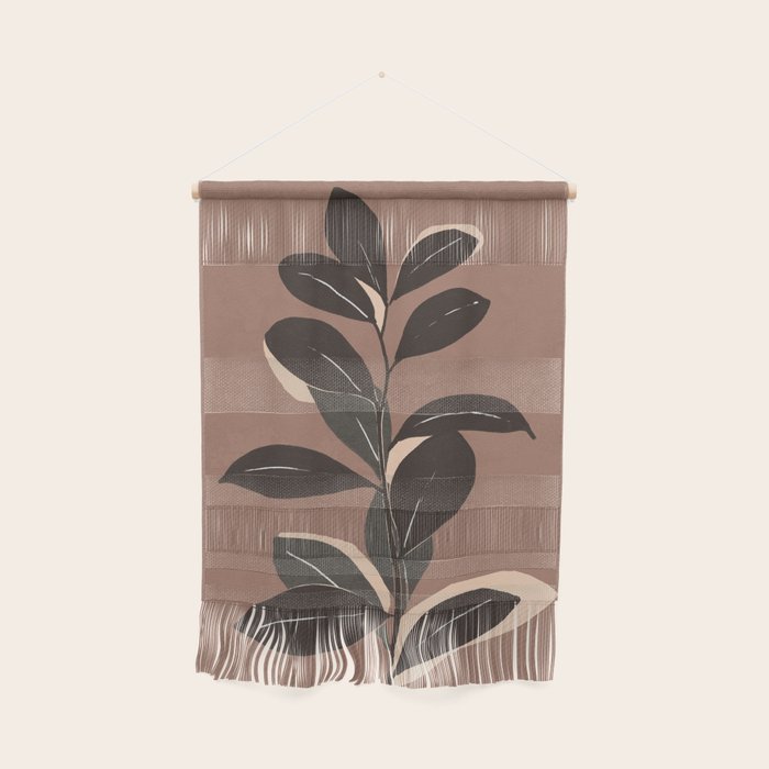 Abstract Art Minimal Plant 49a Wall Hanging Gallery Image 1