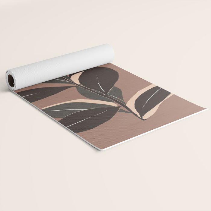 Abstract Art Minimal Plant 49a Yoga Mat Gallery Image 2