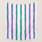 Jolly Stripes Wall Tapestry Gallery Image 4