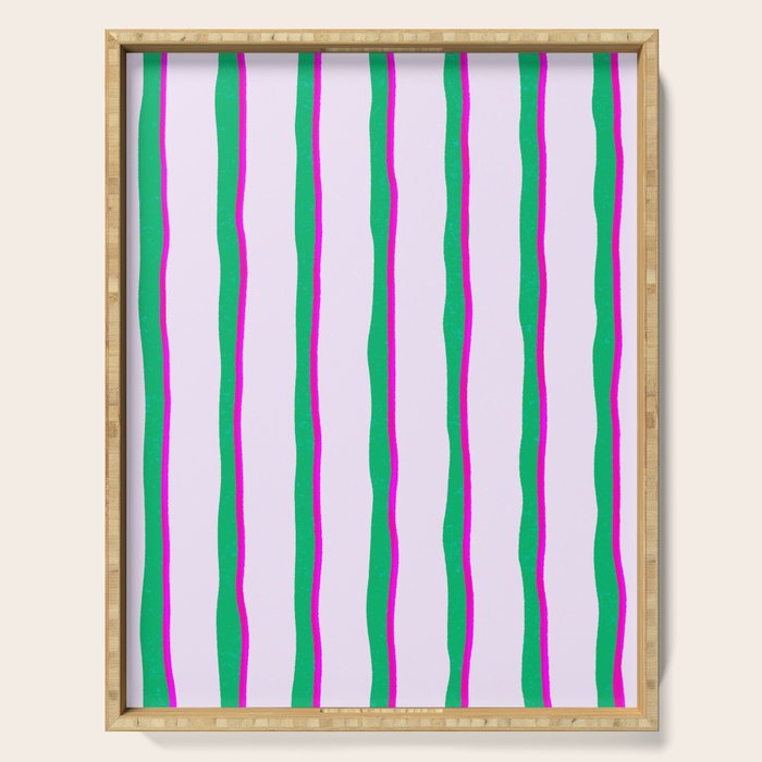 Jolly Stripes Serving Tray Gallery Image 1