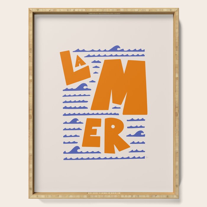 La Mer French Sea Serving Tray Gallery Image 1