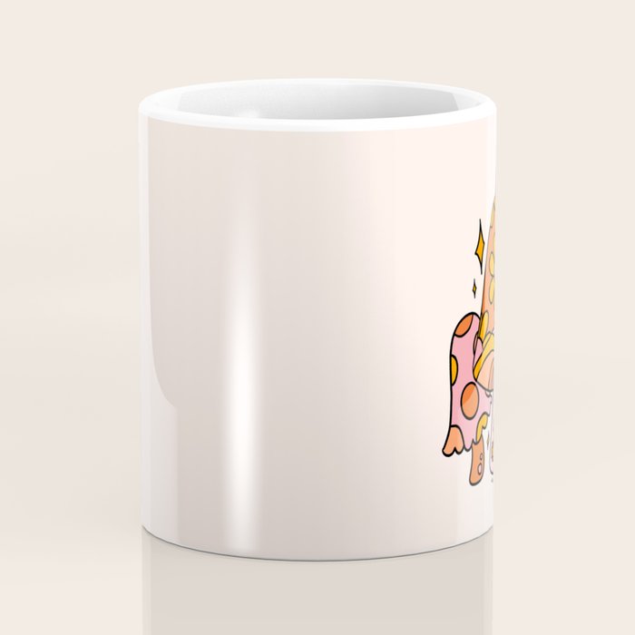 Mouse on a Mushroom Coffee Mug Gallery Image 4