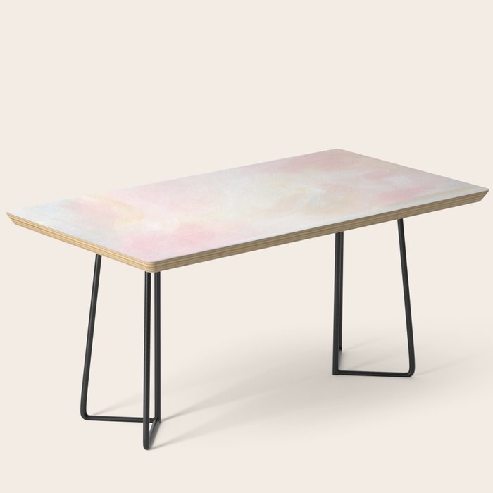 Patience - Pink and Gray Pastel Seascape Coffee Table Gallery Image 1