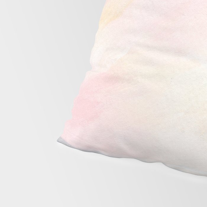 Patience - Pink and Gray Pastel Seascape Pillow Sham Gallery Image 4