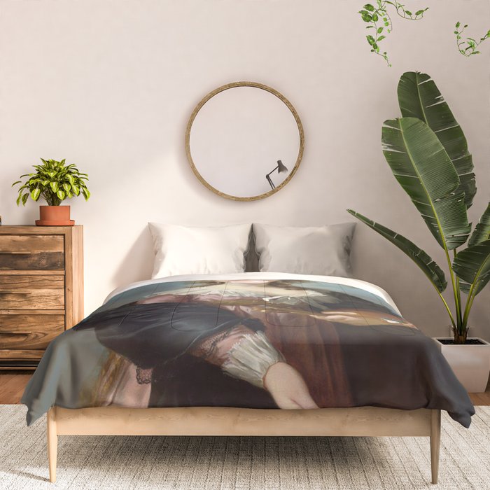 Bubble Gum Diva in a Straw Hat Comforter Gallery Image 3