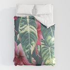 Wild Hibiscus #society6 #decor #buyart Comforter Gallery Image 6