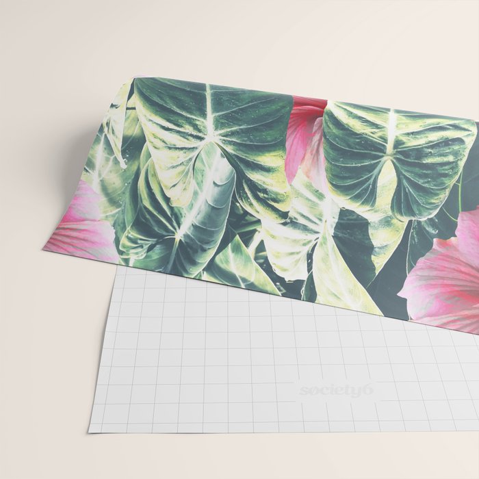Wild Hibiscus #society6 #decor #buyart Wrapping Paper Gallery Image 2