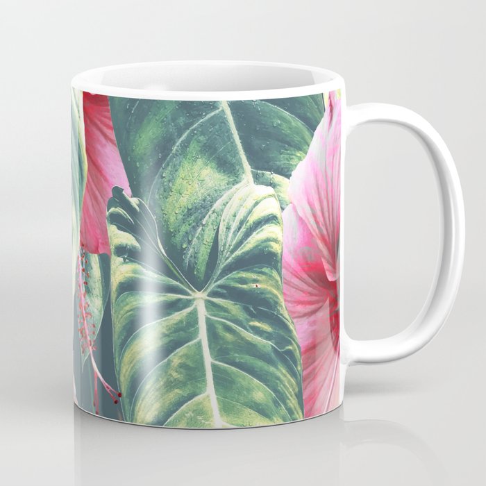 Wild Hibiscus #society6 #decor #buyart Coffee Mug Gallery Image 1